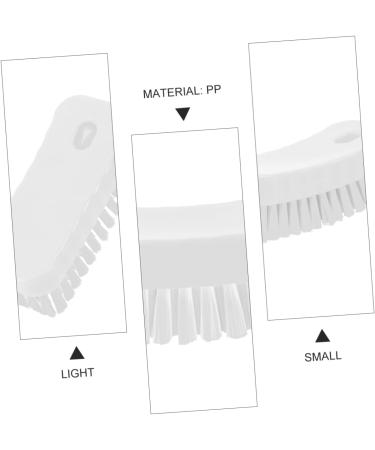 FOMIYES Nail Brush Fingernail Scrubber Brush Nail Cleaning Scrubber Brush Sink Scrubber Soft Stiff Bristles Toe Scrubber Nail Cleaner Brush Toe Brush Polyester Manicure Plastic Brush White 11.5x5cm White - Buy Online on GoSupps.com
