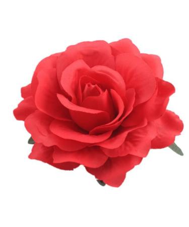 Flower Hairpin Wedding Sweet Rose Brooch Party Hair Clip Jewelry Accessories Red Clips Barrettes
