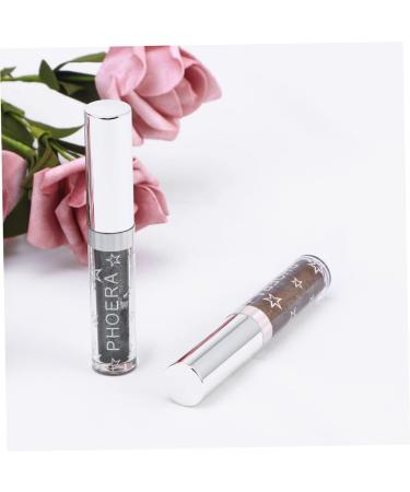 Angoily Women Makeup Glitter Eyeshadow Glow Eye Powder Liquid Eyeshadow Eye Shadow Pearlescent - Buy Online on GoSupps.com