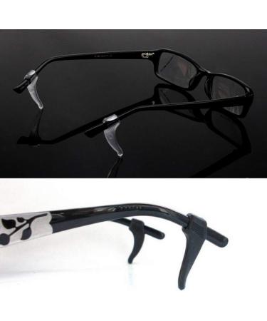 Leeadwaey 10 Pairs Anti-Slip Eyeglass Ear Hooks - Clear Temple Holders for Glasses | International Shipping Available - Buy Online on GoSupps.com