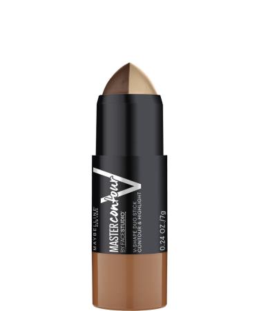 Maybelline Facestudio Master Contour V-Shape Duo Stick  Medium  0.24 oz.