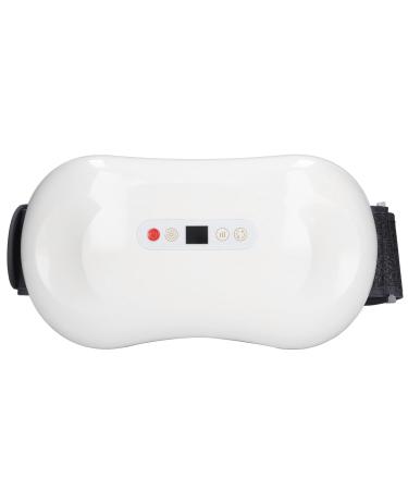 Heated Waist Massage Belt - Deep Penetration Hot Compress Electric Belt for Home Use - Pain Relief & Comfort (White) - Buy Online on GoSupps.com