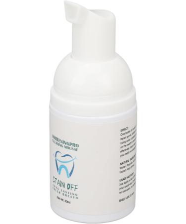 Foaming Toothpaste - Travel-Friendly Teeth Whitening Foam Mint Flavor 2x3ml - Effective Plaque Removal - Buy Online on GoSupps.com