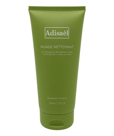 ADISAEL CLEANSING CLOUD Facial Cleansing & Makeup Removing Gel 200ml | Cleanses Detoxifies & Purifies | Combination to Sensitive Skin | Facial Cleanser for Women & Men | Made in France
