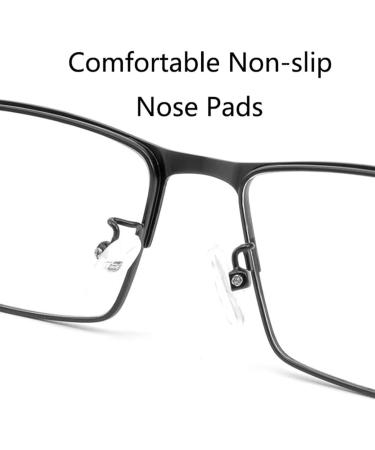 Shop Stylish Blue Light Blocking Reading Glasses - Metal Frame Eyewear for Unisex International Shipping Available - Buy Online on GoSupps.com