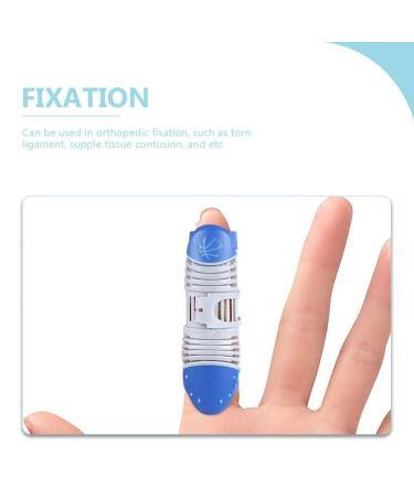 Healifty Thumb Brace & Splint Protector for Sports Injuries - Adjustable Metal Support Sleeve for Outdoor Activities & Cots | 8x2.4x0.4cm - Buy Online on GoSupps.com