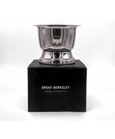 Brent Berkeley Men Shaving Brush & Pegleg Razor Starter Set - Vegan Silver Tip Hair - Quick Drying Shaving Foam & Gel - Buy Online on GoSupps.com