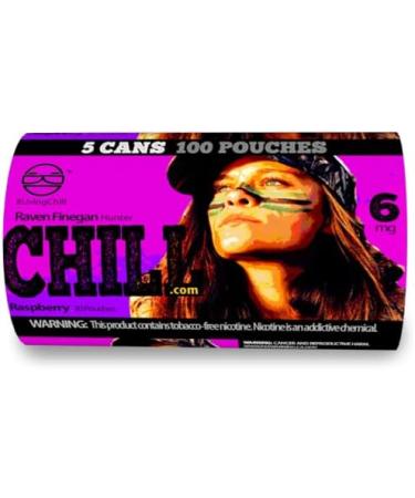 Chill Raspberry Tobacco-Free Nicotine Pouches | Shop Chill.com - Buy Online on GoSupps.com