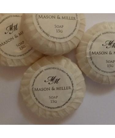 10 x Mason & Miller Tissue Pleated Guest Soaps