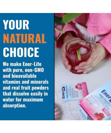 Conquitlam BC V36C2 EnerVitamin D raspberry 2 x 24 packetsbags 2 pieces - Buy Online on GoSupps.com