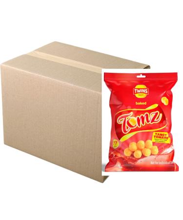 Baked Corn Puffs Suitable for Vegetarians | FabFinds Mug (Tangy Tomato 96g 12 Pack)