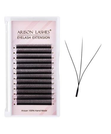 3D Volume Eyelash Extensions - C Curl Premade Lashes - 11mm (0.07) - W Lash Extensions for Dramatic Look - Buy Online on GoSupps.com