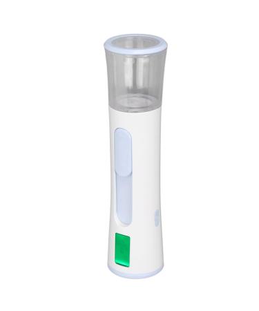 Nano Nano Facial Electric Face Handheld Skin Humidifier 3.7V 2W 30ml High Volume Double Hole for Home Travel (Blue)