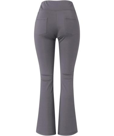 Sport Pants for Women Running Joggers Causal Workout Gym Yoga Sweatpant Comfy Elasticated Trousers Jogging Bottom with Pockets 10-djufh-grey-e M - Buy Online on GoSupps.com
