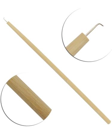 6 Pieces Ventilating Needles Pin Kit with Wood Handle for Lace Wig Making Repairing Weaving Hair Extension Tools Set - Buy Online on GoSupps.com