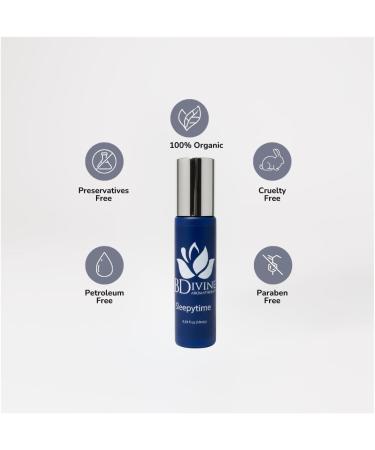 Essential Oil Roll-On Natural Aromatherapy Blend in a Convenient Roller for Everyday Wellbeing (Sleepytime) - Buy Online on GoSupps.com