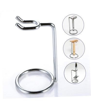 PopetPop Men's Shaving Razor Rack - Satin Hood Stand for Wet Shaving Brushes & Razors | International Shipping Available - Buy Online on GoSupps.com