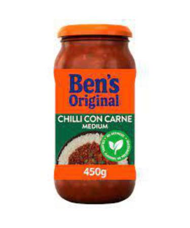 MASBens Original Medium Chilli Con Carne Sauce 450g-Food
