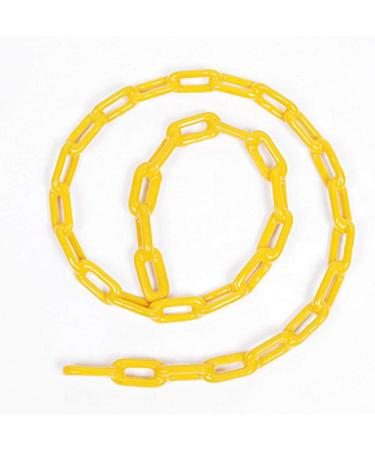 Ymeibe Swing Chains (2) Fully Coated with 4 Free Quick Links - Anti-Rust Iron Chains for Swing Set - Playground Kids Swing Seat Accessories - 660 Lb Capacity - Yellow - Buy Online on GoSupps.com