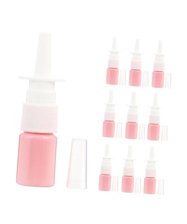 COOPHYA 1 Set 50Pcs clean Liquid small nasal bottle green bottle nasal spray refillable nasal spray bottle cosmetic nose spray bottles plastic Empty Bottle squeeze bottle pump type