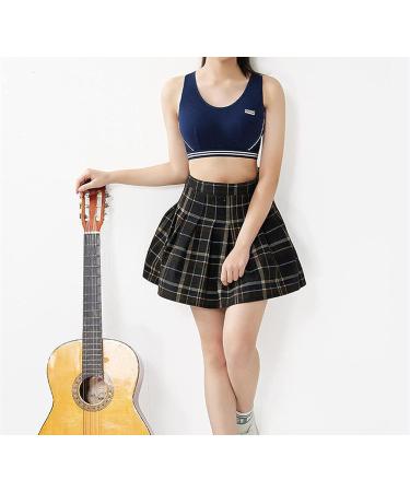 Teen Girls Seamless Cotton Racerback Sports Bra - Medium Size 30 Cream Navy - Buy Online on GoSupps.com