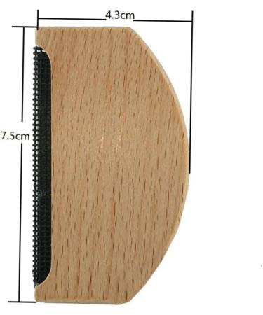 Buy NOLITOY Mini Lint Remover - Portable Hair Ball Trimmer & Wooden Shaver for Sweaters | International Shipping - Buy Online on GoSupps.com