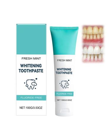 Cleaning Toothpaste - Brightens Tooth Color Long-Lasting Oral Freshness Easy to Use Twice Daily (Morning & Night)(3pcs) 1 Count (Pack of 1)