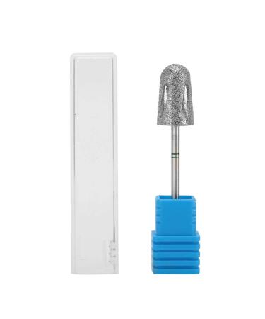 Sunicon Diamond Pedicure Cone Bit Stainless Steel Foot Nail Drill Bit Pedicure Foot Calluses Sanding Polishing Head (A2)