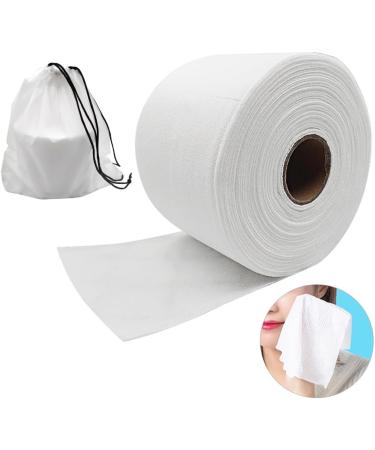 Face Cloth Drawstring Bag Type Skin-Friendly Non-Woven Fabric Face Towel Face Cleansing Tissue Roll Paper - Buy Online on GoSupps.com