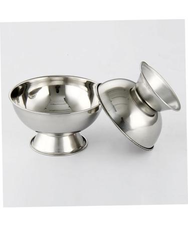High Impact Stainless Steel Shaving Cup & Brush Set - Minkissy Metal Razor & Soap Holder for Smooth Shaving Experience - Buy Online on GoSupps.com