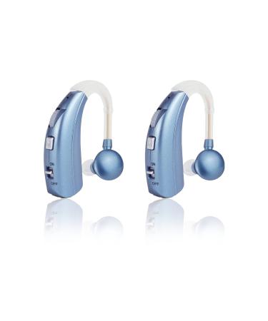 Britzgo Device for Adults Long Battery Life Intelligent Noise Reduction(A Pair) (Blue)