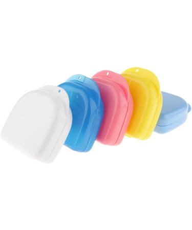 Shop Small Medium Open Storage Denture Case - Blue | Durable PP Material | International Shipping Available - Buy Online on GoSupps.com