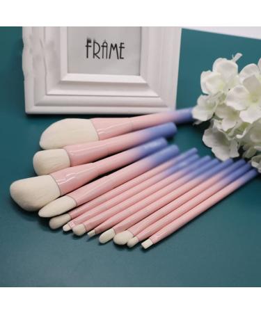 Professional Nylon Hair Makeup Brush Set - Wood Handle Makeup Brush Kits for Flawless Application - International Shipping Available - Buy Online on GoSupps.com