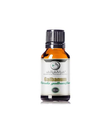 Galbanum Essential Oil || Ferula Galbaniflua || Pure & Unadulterated || Therapeutic Quality || France (10ml w/Euro Dropper) 0.33 Fl Oz (Pack of 1)
