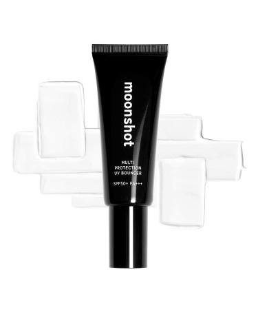 moonshot  Multi Protection UV Bouncer SPF50+ PA+++ 40ml - 3 in 1 Makeup Primer + UV Protection + Makeup Base  Hydrating & Cooling Formula  Sebum Control Soft Lotion Type