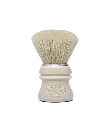 Semogue SOC Ivory Premium Bristle Shaving Brush one Size Standard 1 SB-SEM-PBT