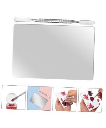 Balacoo 4 Sets Makeup Palette Spatula | Essential Tools for Makeup Artists | Stainless Steel Blending & Nail Palette | Eyelash Tools & Nail Clippers - Buy Online on GoSupps.com