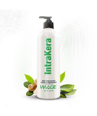 Image Intrakera Leave in Conditioner for All Hair Types  32 Fl Oz - Detangler for Dry or Damaged Hair - Deep Moisturizer Hair Treatment for Women - Anti Frizz 32 Fl Oz (Pack of 1)