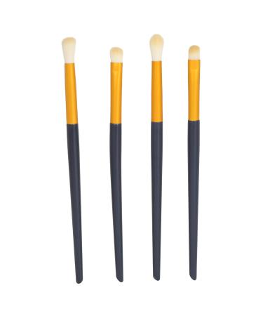 ZJchao 12-Piece Makeup Brush Set | Beginner Eyeshadow Powder Blush & Concealer Brushes with Orange PU Case - Perfect for International Shipping - Buy Online on GoSupps.com