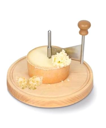 Sarpoer Cheese Winder and Cheese Slicer Made of Stainless Steel - Perfect for de Moine Cheese and Chocolate Multifunctional and Rustproof