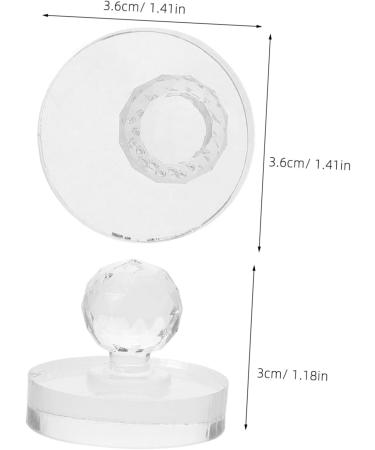 AUTSUPPL Eye Shadow Plate Pressed Powder Stamper Highlighter Press Eyeshadow Stamper Transparent Acrylic - Buy Online on GoSupps.com