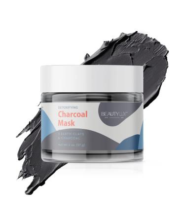 Detoxifying Charcoal Mask - Cleanse & Purify with Triple-Action Clays | 2 oz - Buy Online on GoSupps.com
