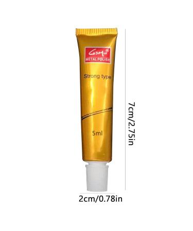 Metal Polish Paste | All Metal Polish Tube Multi Purpose Metal Cleaning Supplies for Silver Copper Brass Chrome Porcelain Rust Removal Coatuiyo - Buy Online on GoSupps.com