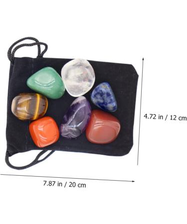 FOMIYES Yoga Stone Necklace Set - DIY Gemstone Crystal Beads for Fengshui & Retro Decor - Hand-Woven Choker with Natural Stones - Buy Online on GoSupps.com