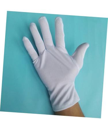 12 Pairs Guantes Desechables Jewelry Touch Gloves Inspection Gloves Nylon Gloves Protective Gloves Dust Free Gloves Medical Gloves Disposable Glove White Clean Work Cotton Gloves - Buy Online on GoSupps.com