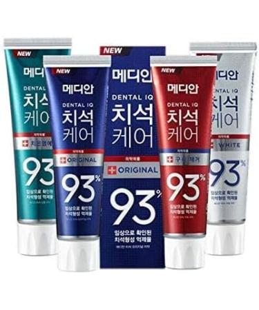 MEDIAN Dental IQ Tartar Care 93% Toothpaste 120g #Max Korean Oral Care NIB - Buy Online on GoSupps.com