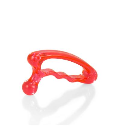 Arm Massager | Knobber | Massage aid | massage roller | massager | Self-massage | plastic | red