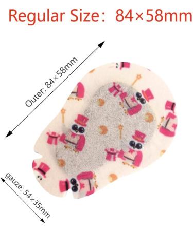 Adhesive Eye Patches for Kids with Lazy Eye - 66 Patches 5 Fun Designs & 2 Incentive Posters | Amblyopia Treatment - Buy Online on GoSupps.com