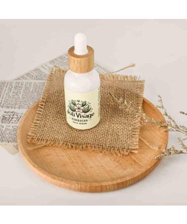 Joli Visage Kombucha Hyaluronic Acid & Niacinamide Infused Serum All Skin Types | Balance Skin's pH levels | Reduces Redness | Smooths Skin Texture | Enhances Skin Elasticity | Vegan & Cruelty-Free - Buy Online on GoSupps.com