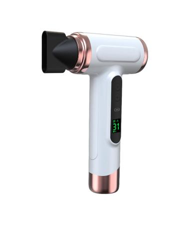 Kokiya Electric Blow Dryer Hair Dryer Cold and Hot Portable Blow Dryer Hair Blower for Women Curly Hair Home Use Travel Hotel Dorm White